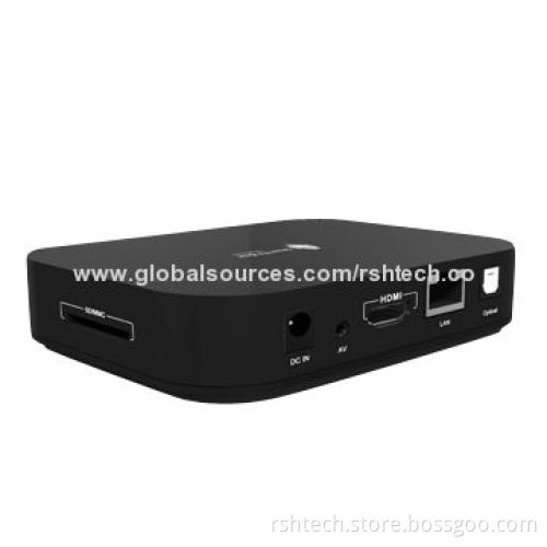 Quad-core Android TV Box with XBMC, Miracast, DLNA, Supports 4K HD Media Player, 8GB NAND Flash